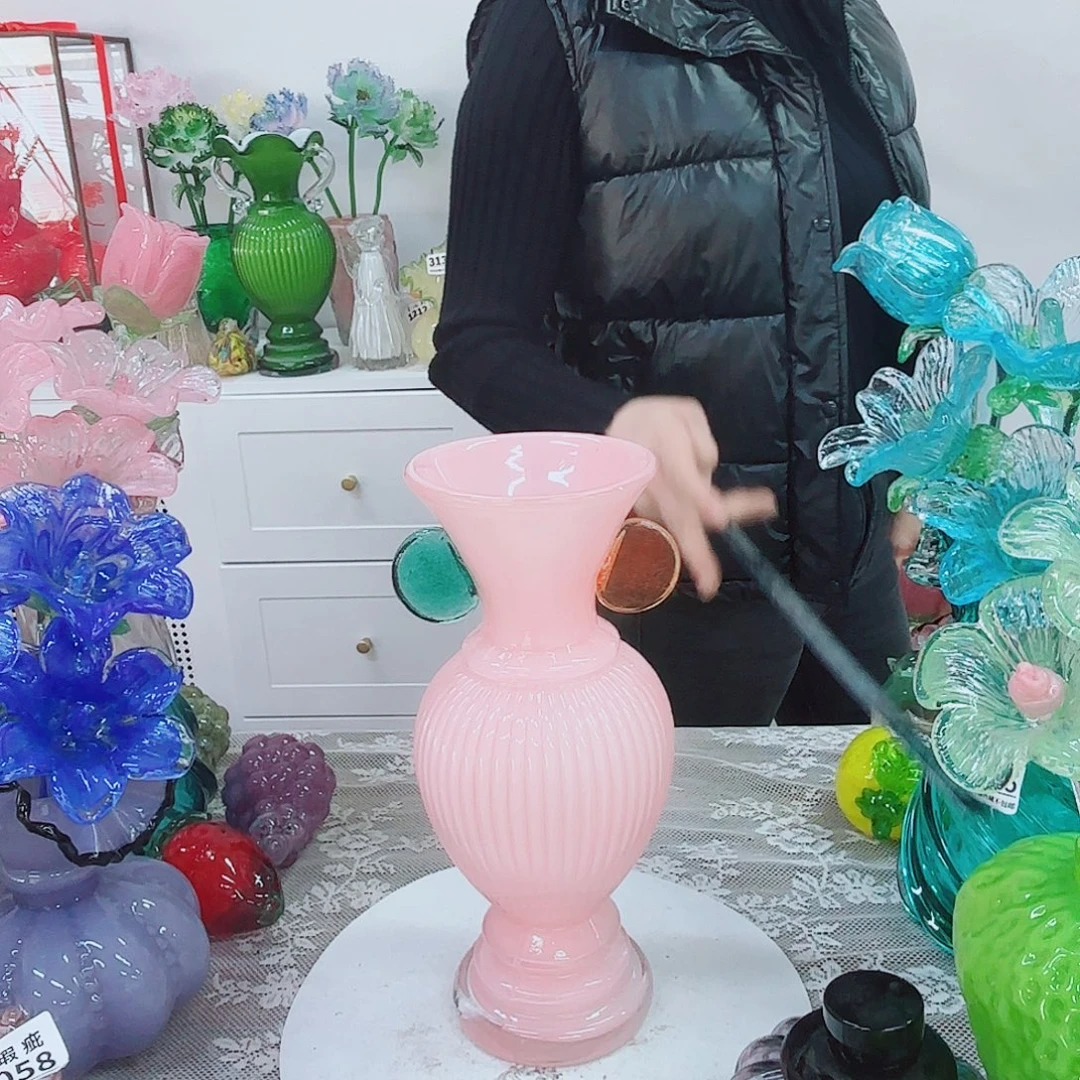 琉璃花瓶花器艺术品