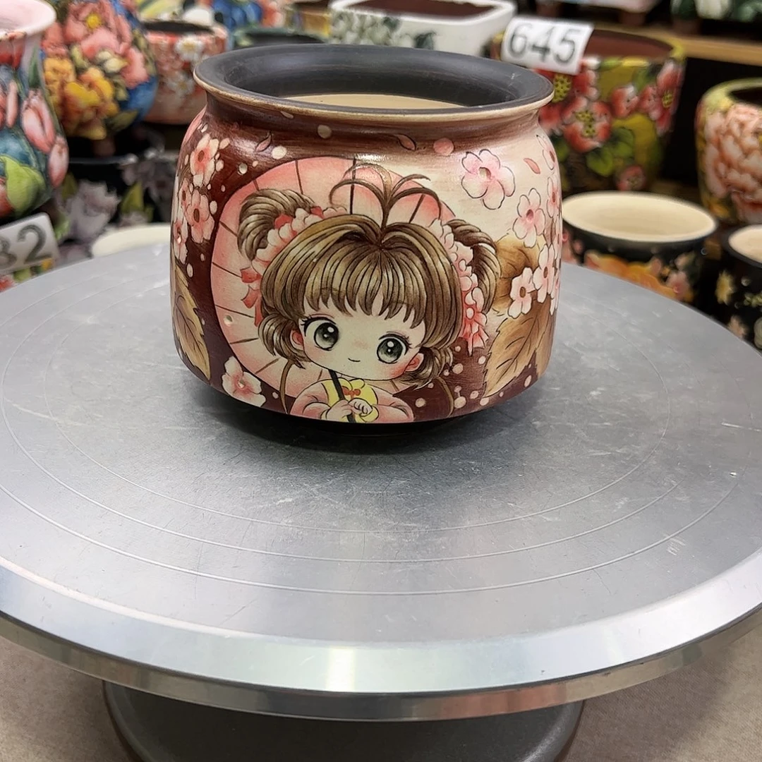 景德镇陶瓷花盆叫**张景德镇陶瓷花盆