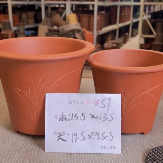 紫砂花盆紫紫砂盆
