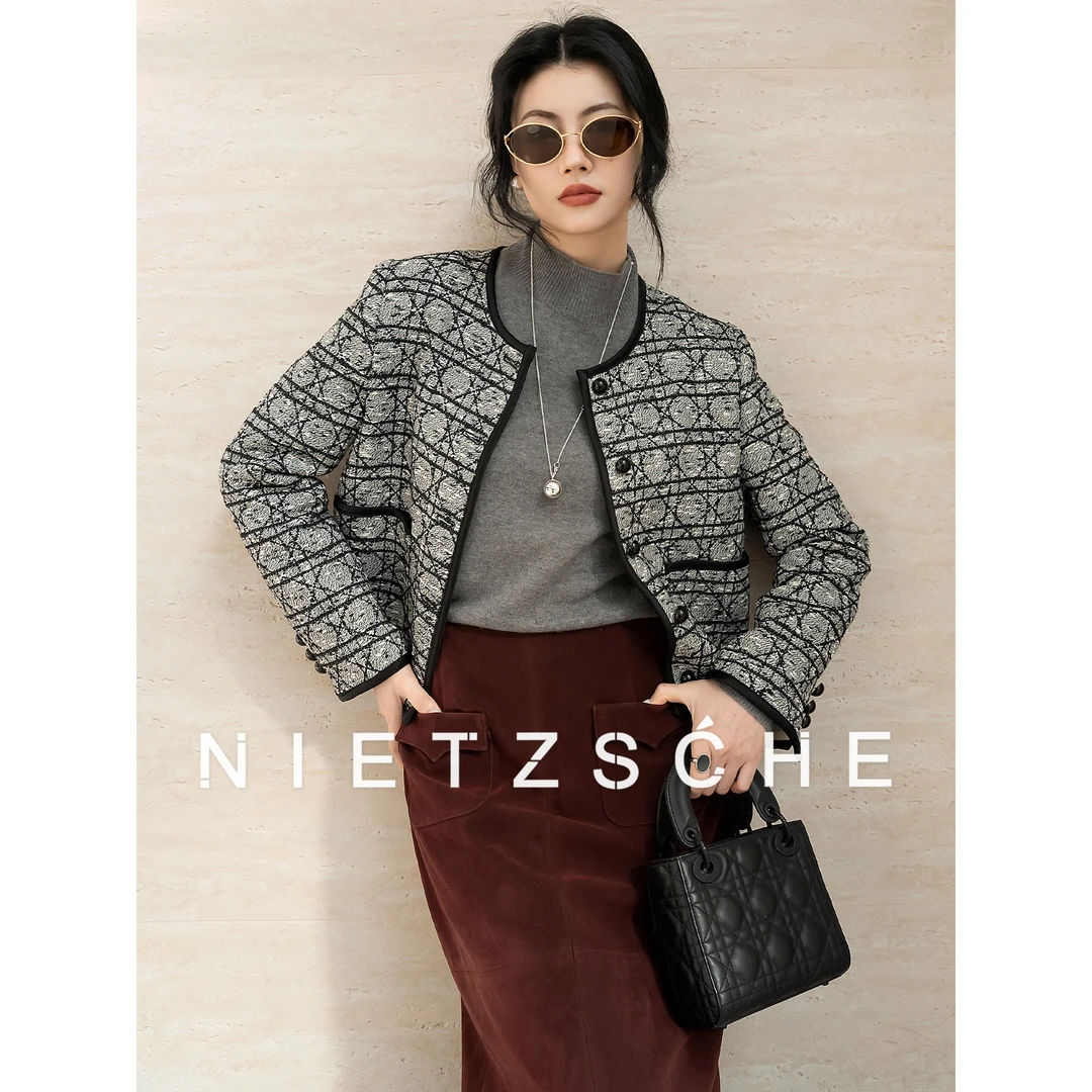 尼采 官方直营｜力荐羊毛衫｜1oo%羊毛亲肤显瘦半高领内搭毛衣1782