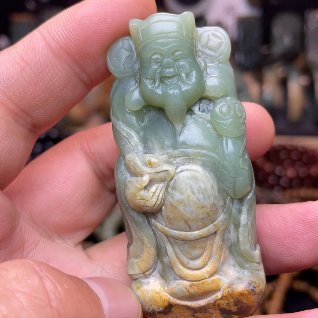 岫岩河磨玉（透闪石质玉）未镶嵌颈饰
