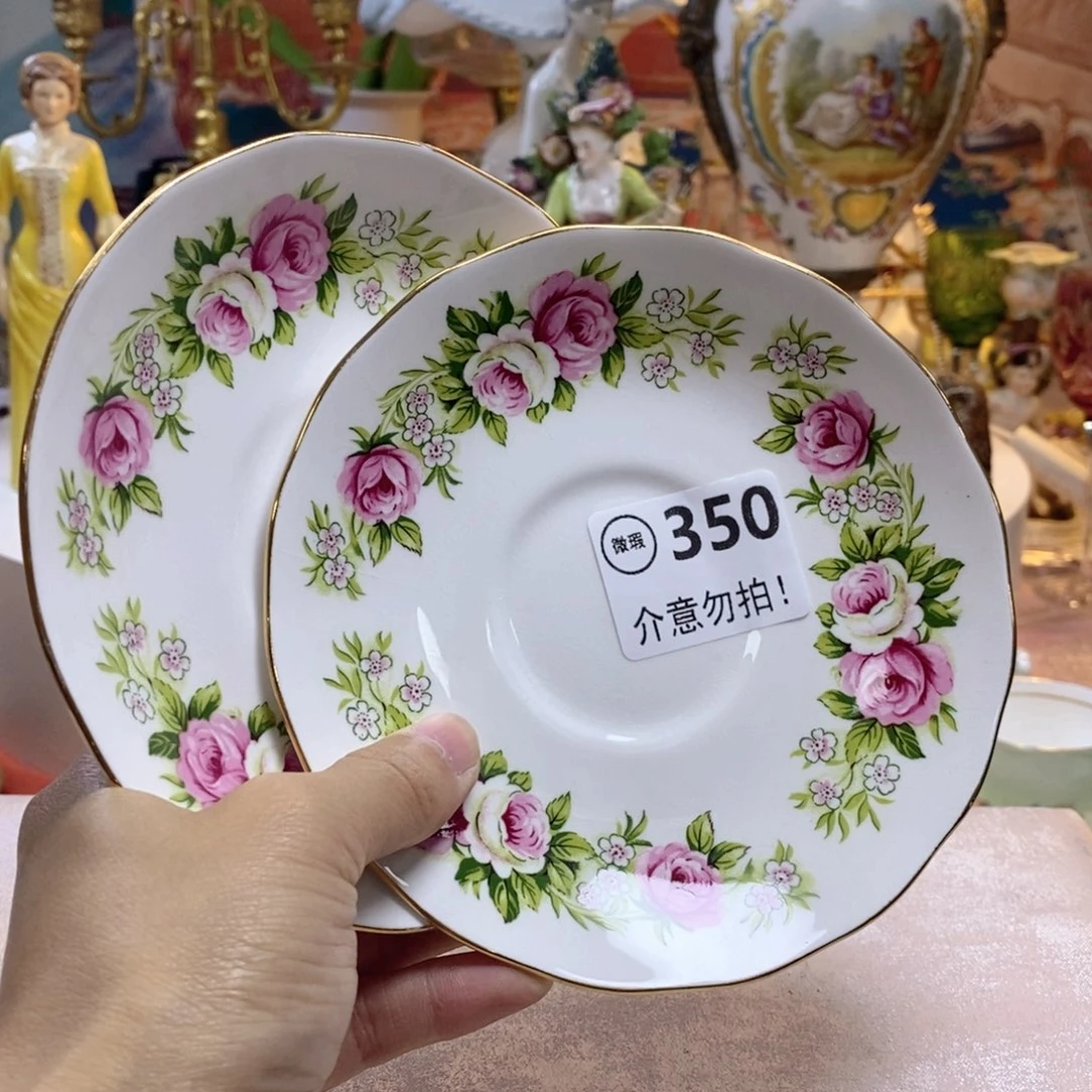 瓷片瓷器欧瓷咖啡杯水晶杯