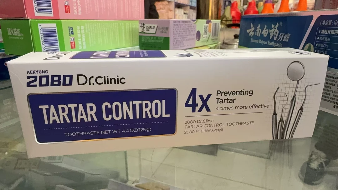 爱敬清除牙垢牙膏1支