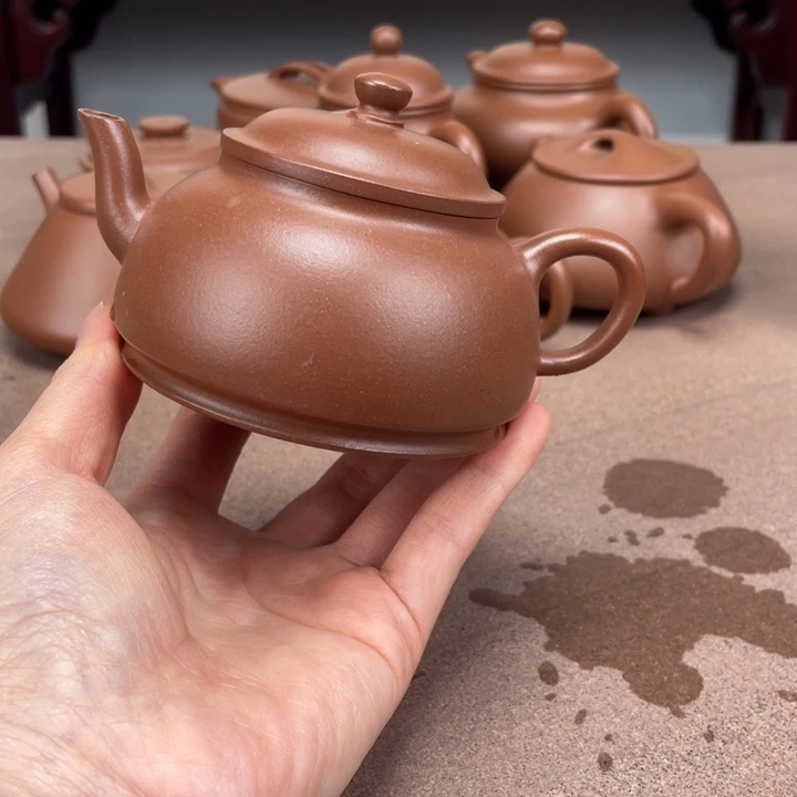 ****亚茶壶紫泥怀影160毫升