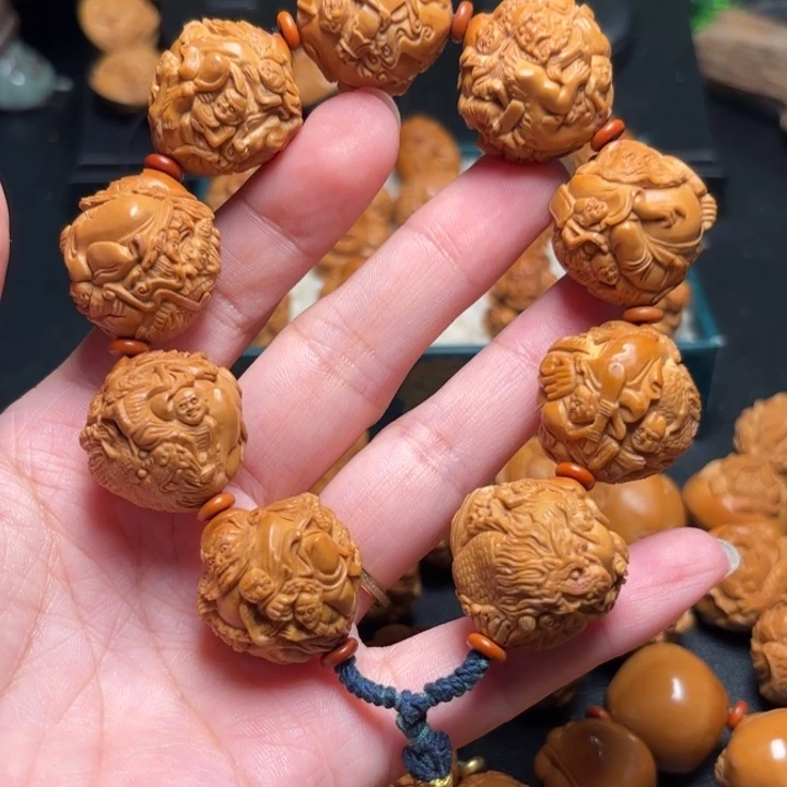 紫***来手串/手链橄榄核手串
