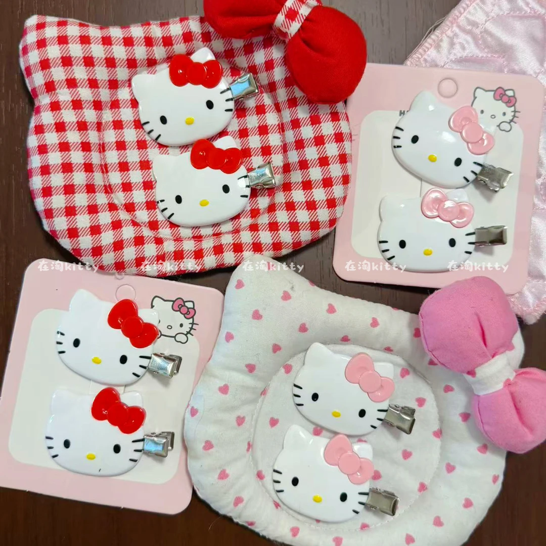 【在淘福利】正版可爱卡通甜美hellokitty鸭嘴夹侧边刘海发夹发饰