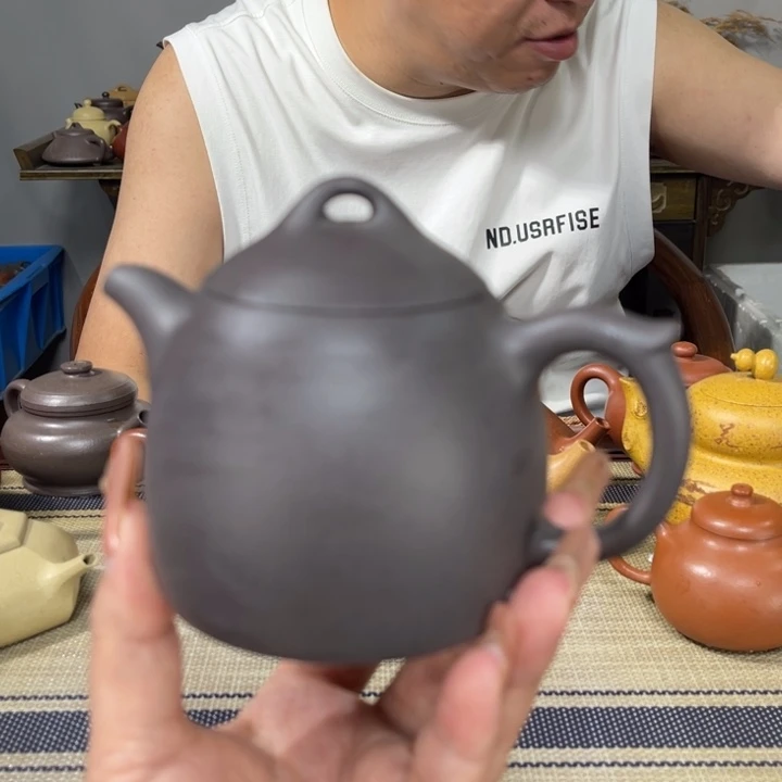 茶壶紫砂老**途宜兴紫砂1111