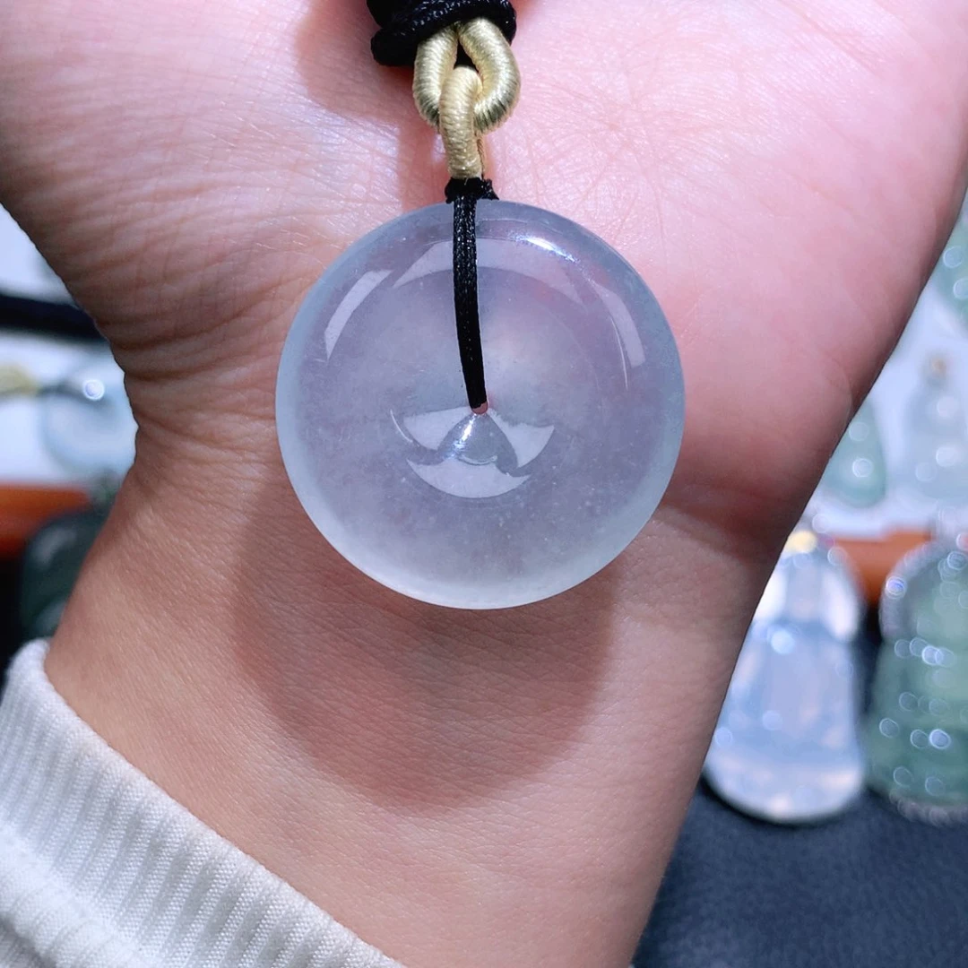 颈饰未镶嵌翡翠扣子