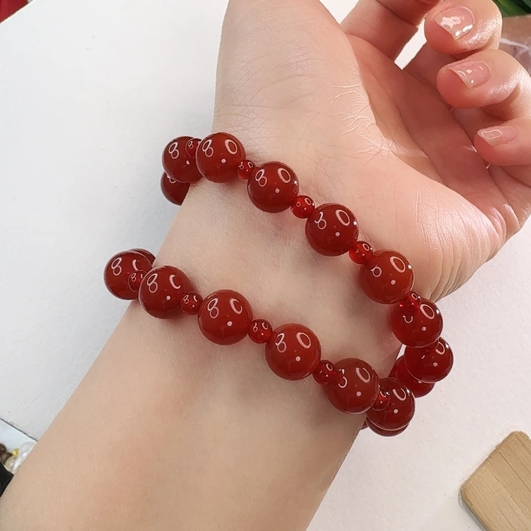 玛瑙/玉髓未镶嵌手链