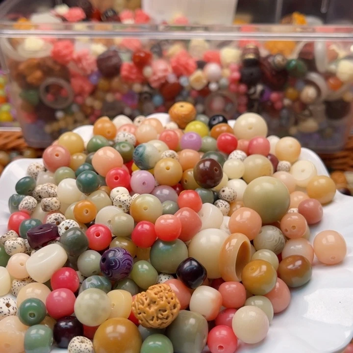 白玉菩提吊坠b10mm/400大杂烩瑕