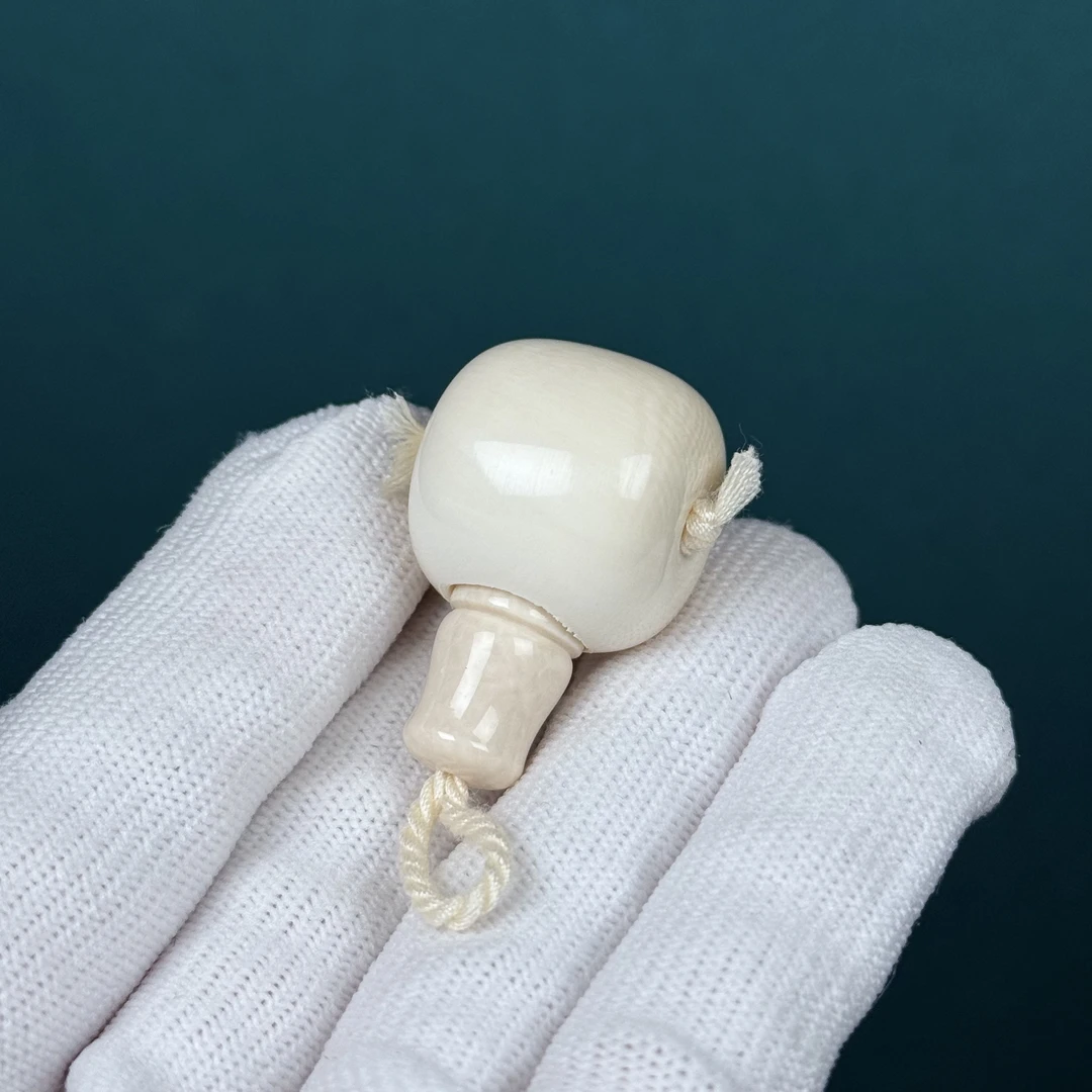 K7592天然猛犸 分体藏式三通19.8*33mm一物一图 假一罚十