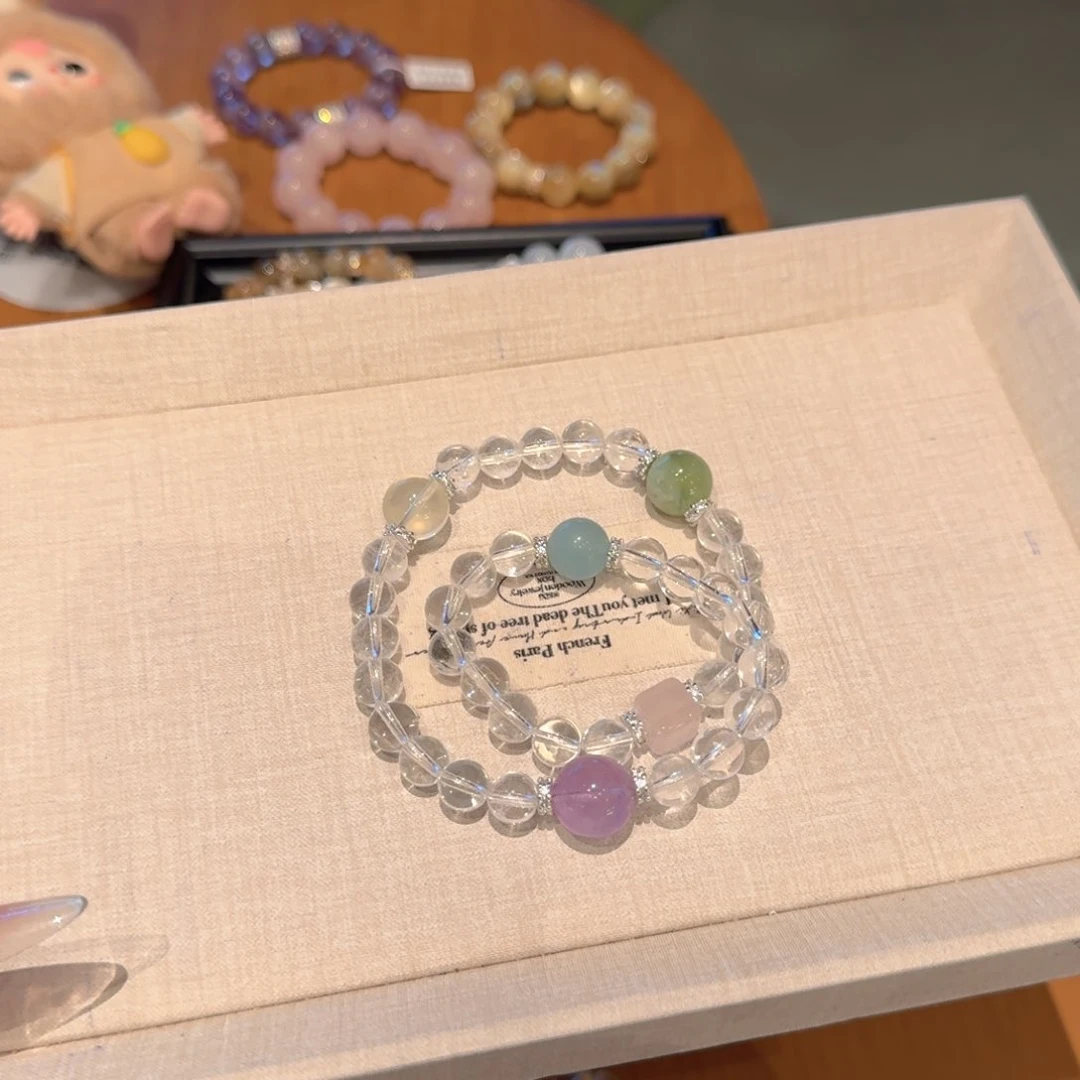 油****烟晶手链未镶嵌多宝