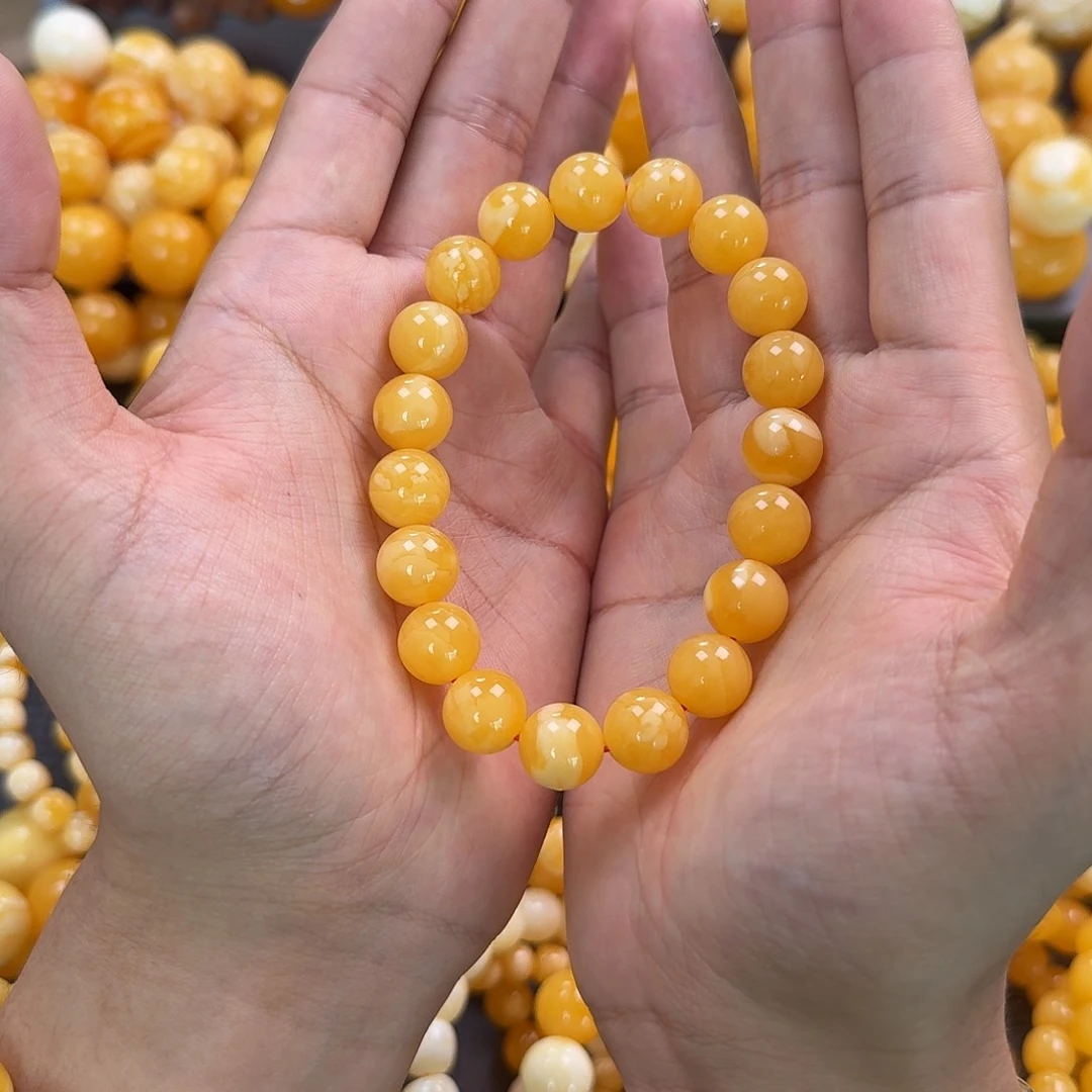 蜜蜡未镶嵌珠宝奇石同料12mm