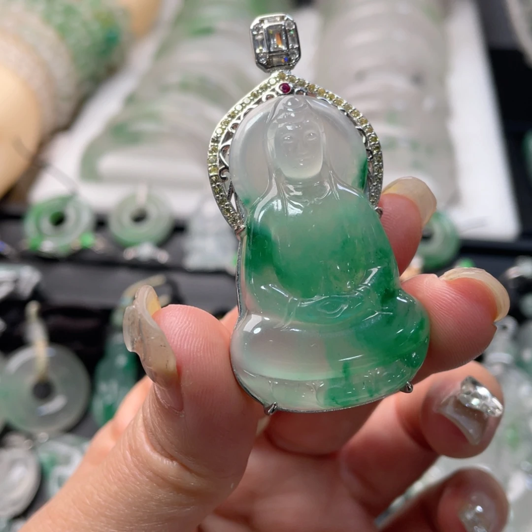 吊坠(不含链)未镶嵌石英质玉