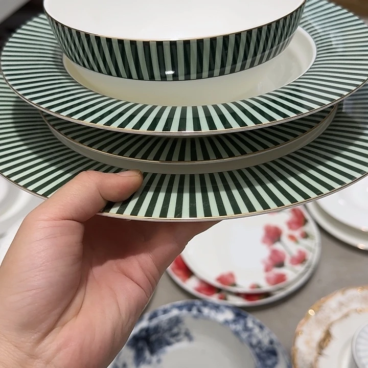 微瑕 骨瓷  玛莎四件套