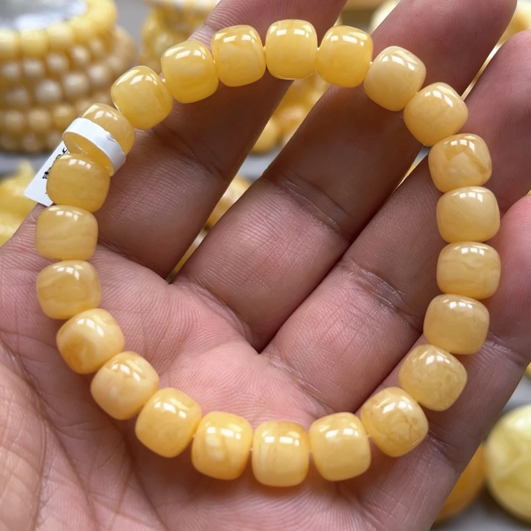 琥珀手链未镶嵌手串