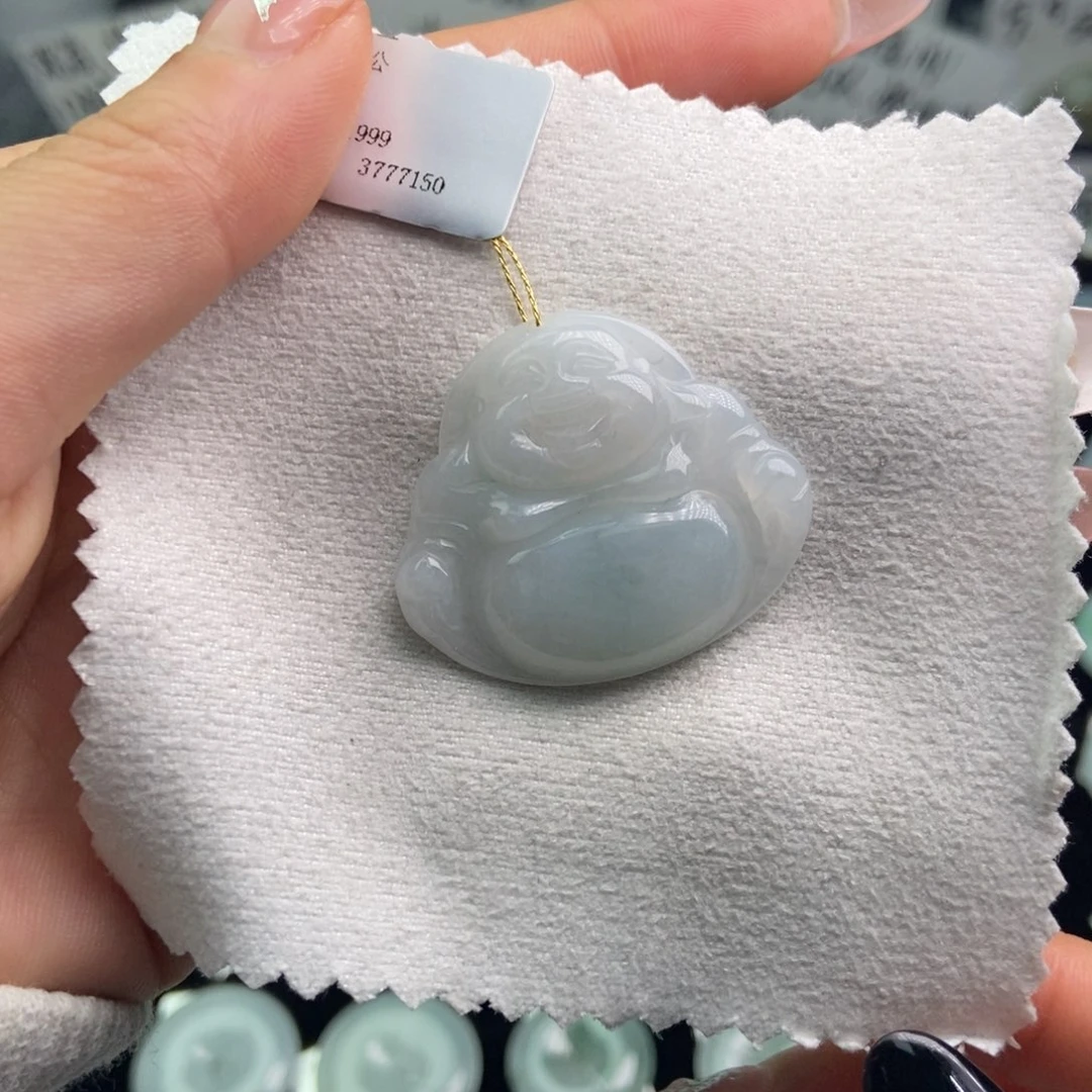 翡翠颈饰未镶嵌天然翡翠