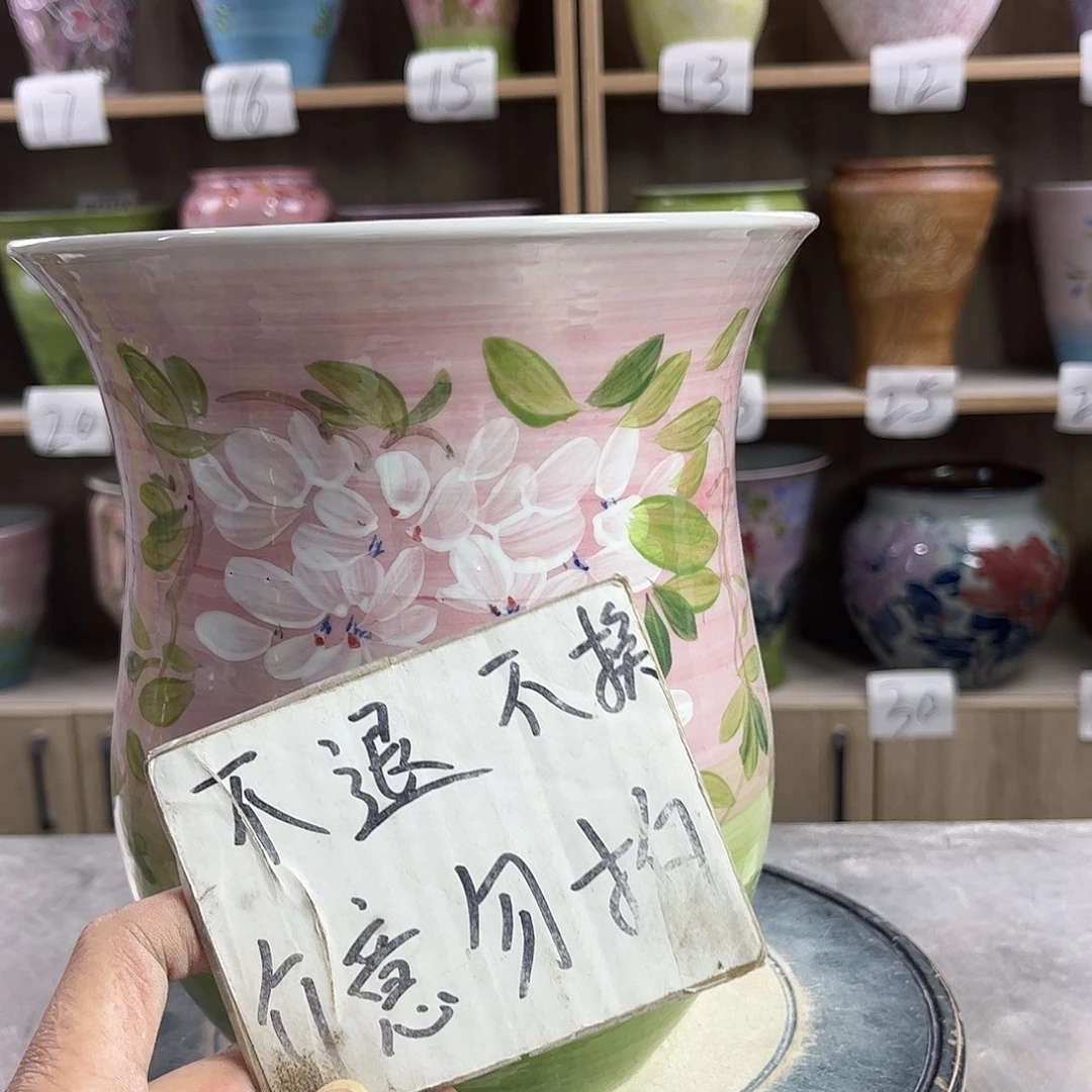 景德镇陶瓷花盆花盆