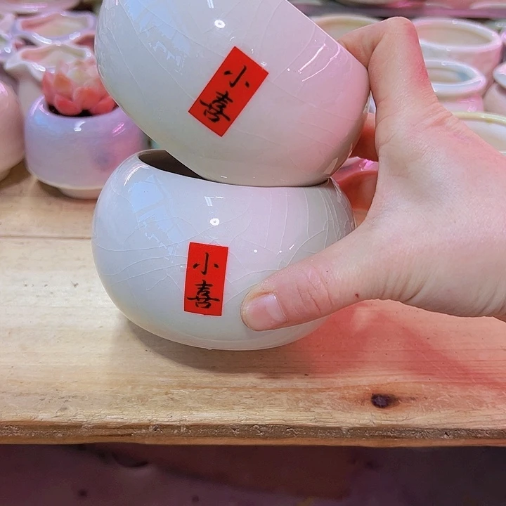 陶瓷花盆当场凑满12包邮