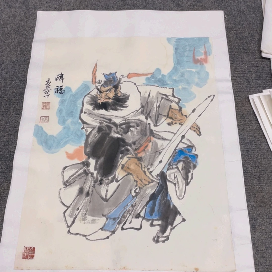 国画1.4平尺纯手绘国画作品