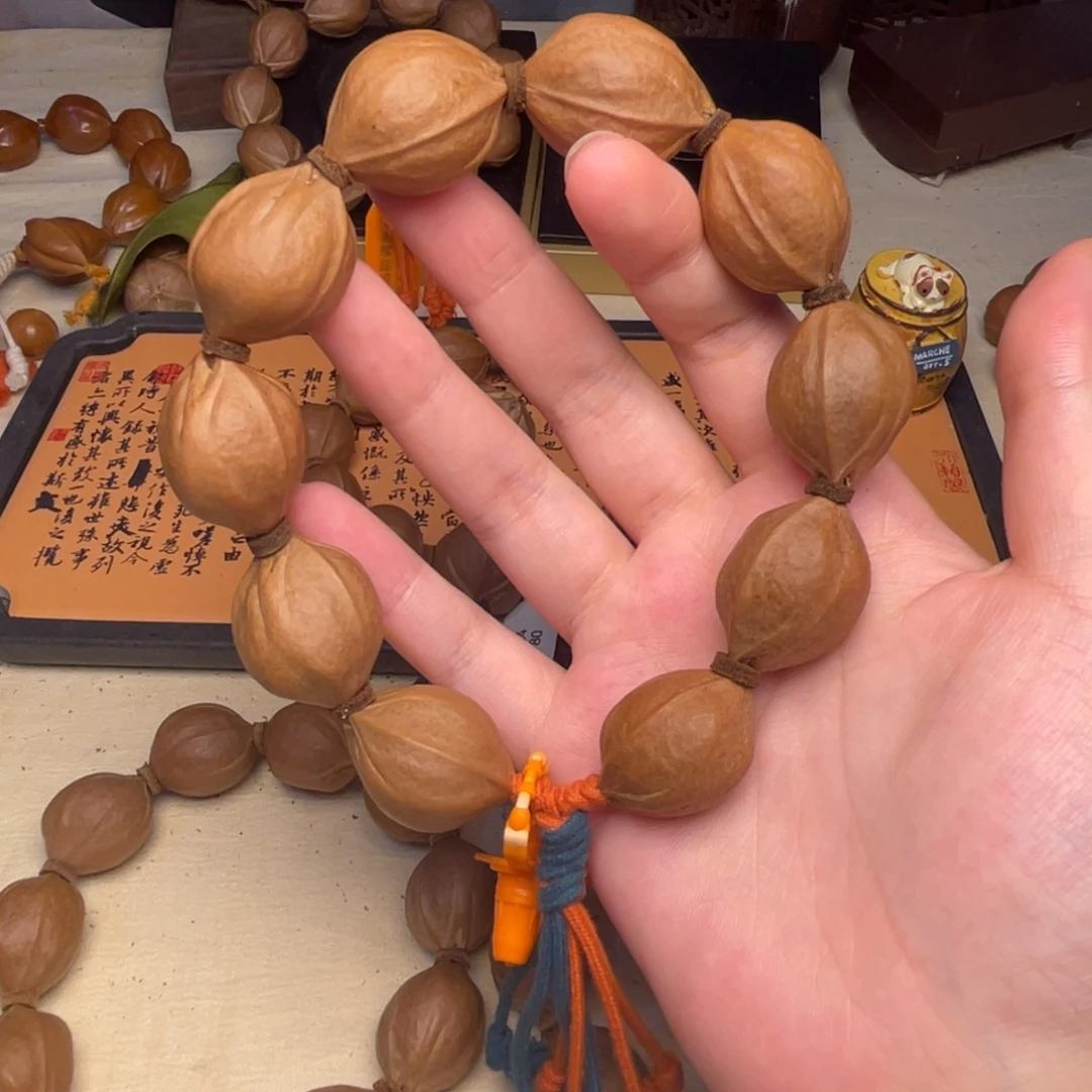 嘚***嘚手串/手链橄榄核梅林铁核2127