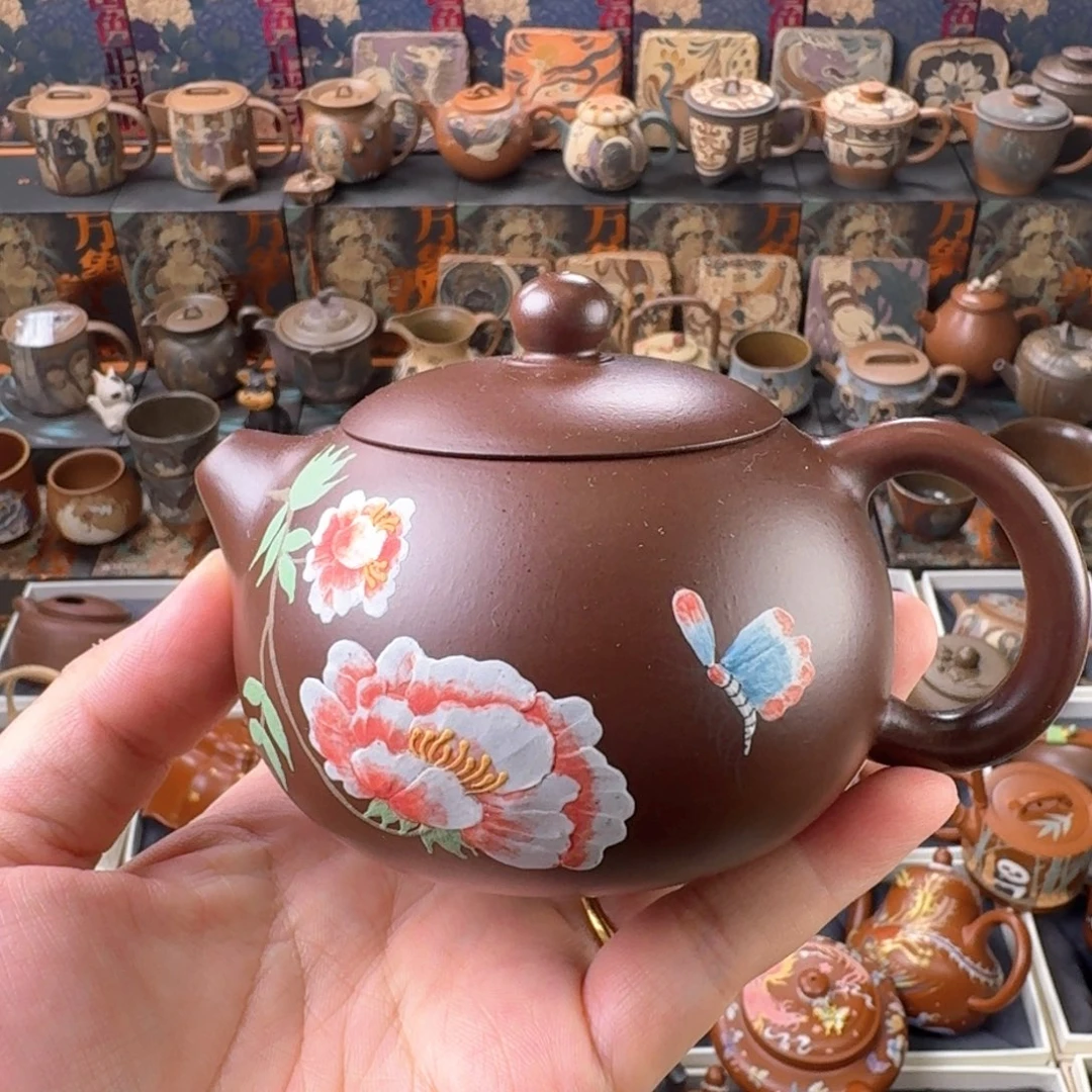 茶壶紫砂250cc原矿精工半手
