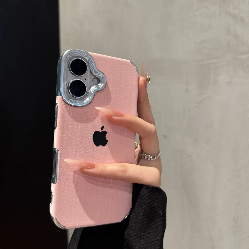 简约小众三角纹适用苹果16promax手机壳个性iPhone15新款14高级13