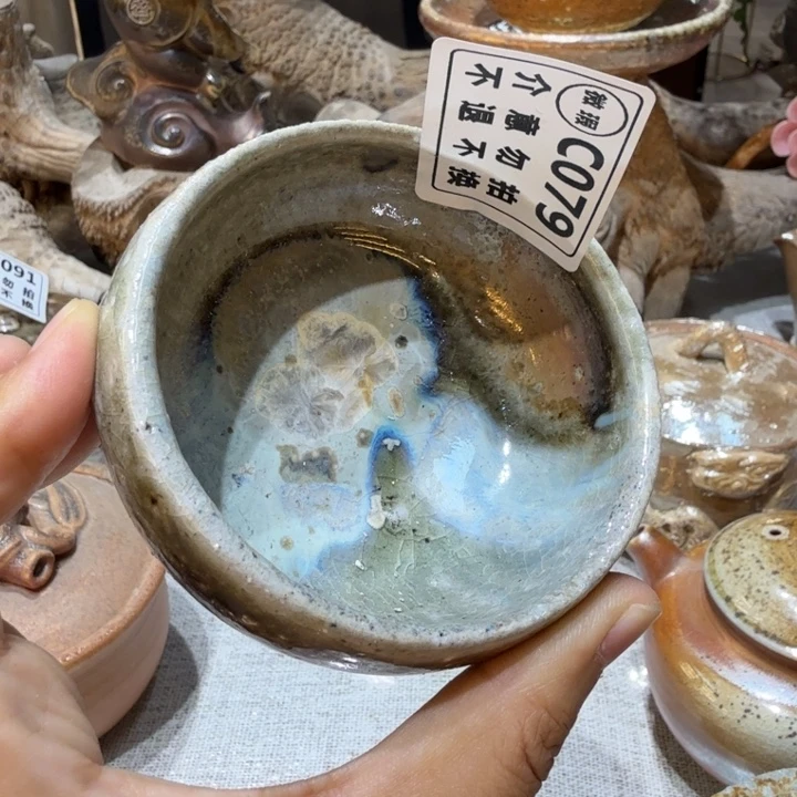 ****明摆件柴烧新品福利多多