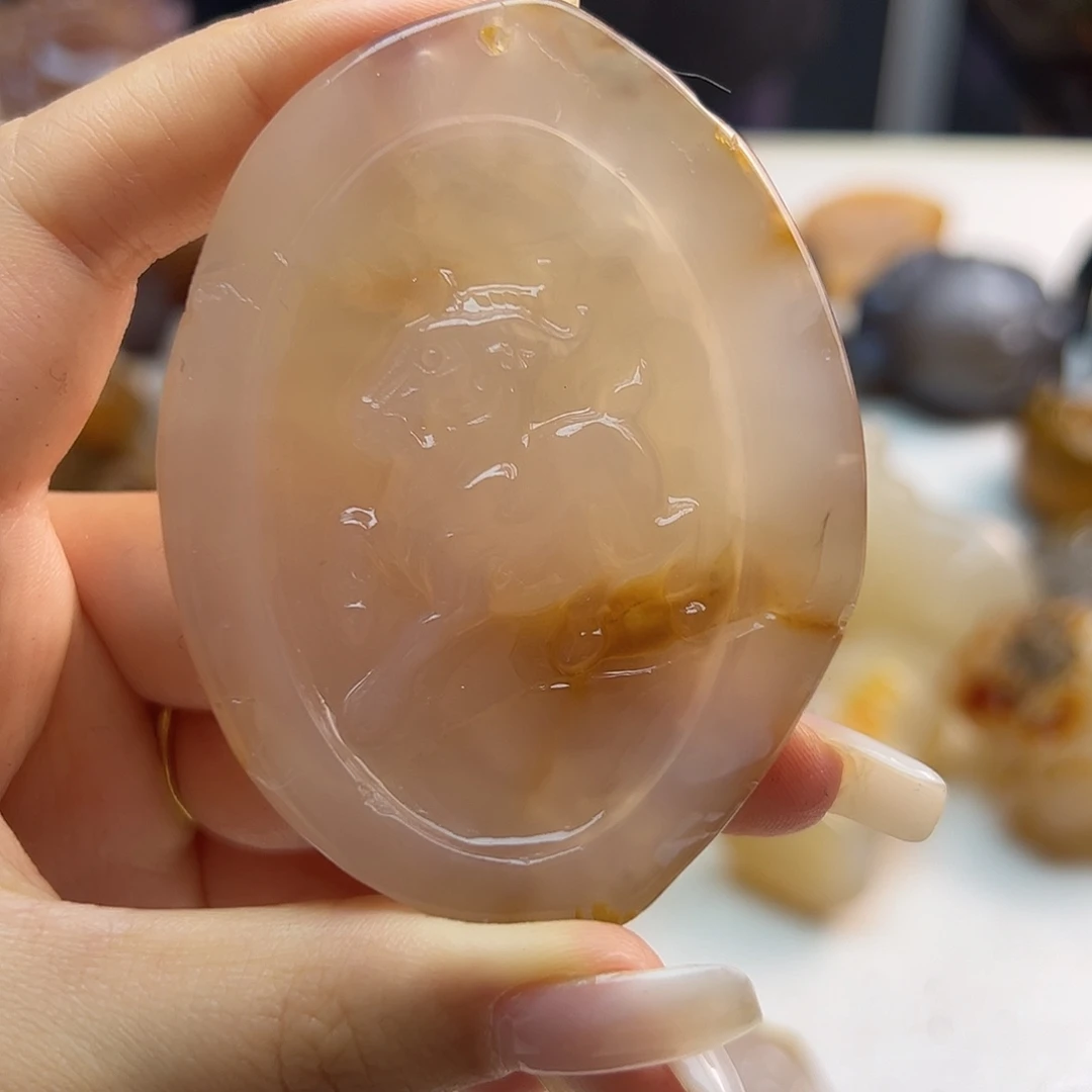 玛瑙/玉髓未镶嵌颈饰