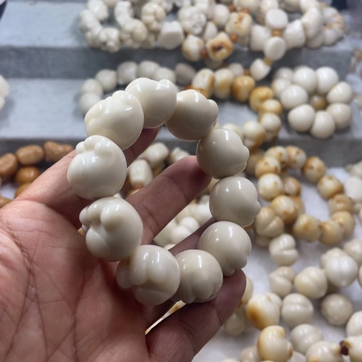 吊坠菩提根/象牙果全品象牙果猫爪手串卡21
