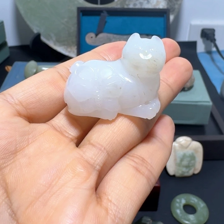 和田玉未镶嵌颈饰用****3