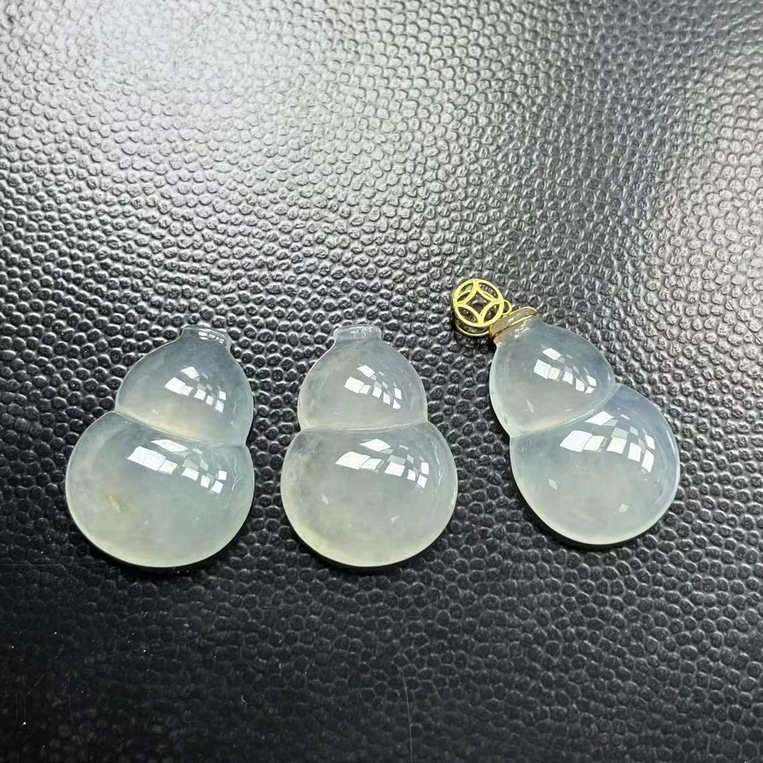 天然A货翡翠冰冰葫芦XZ-D762吊坠挂件（多样性发货1件）