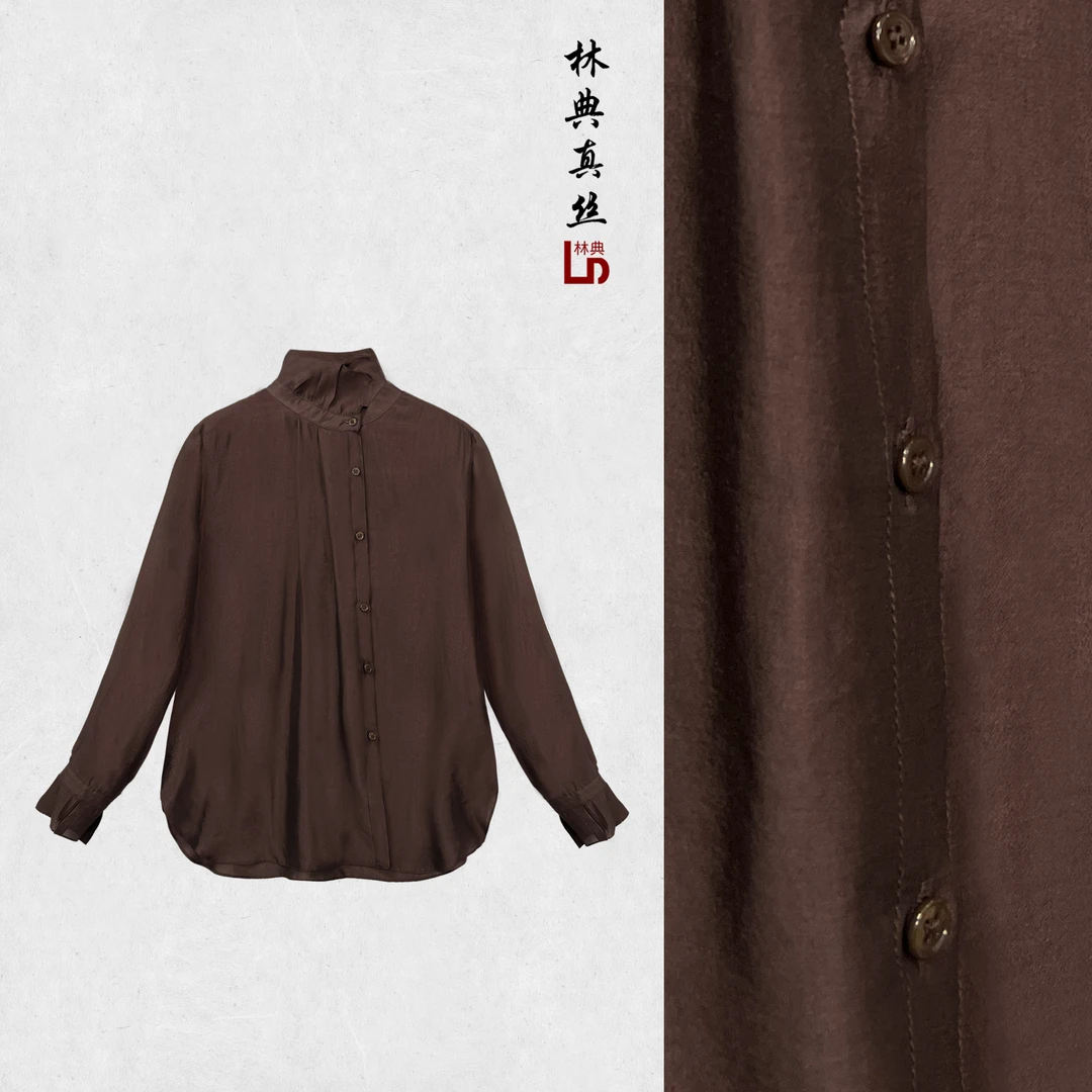 【林典家】2678精致立领百搭衬衫