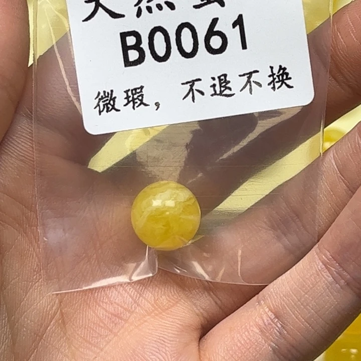 Z***Y琥珀未镶嵌珠宝奇石B0061