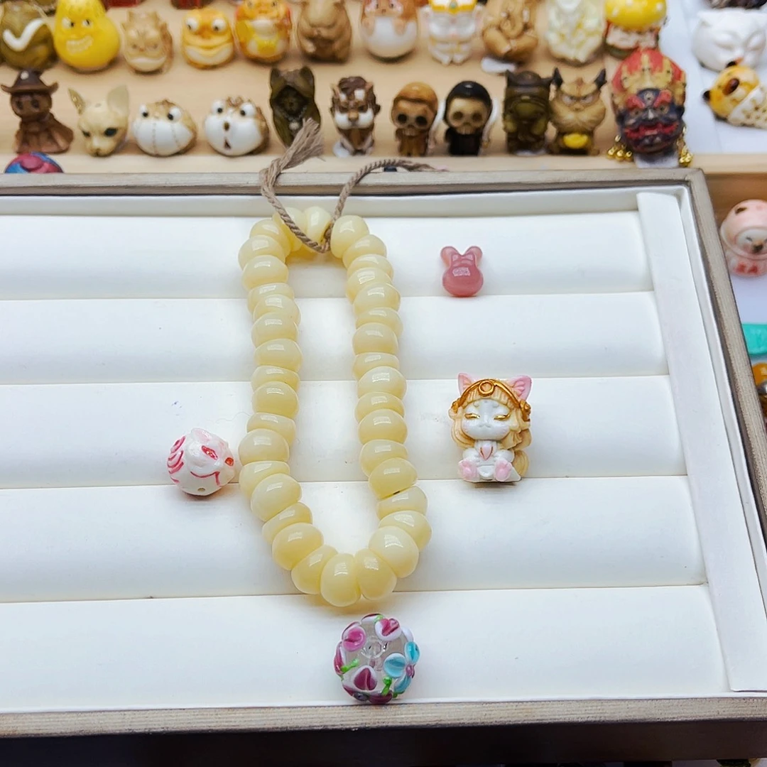 鹿骨手串/手链手工打磨配饰