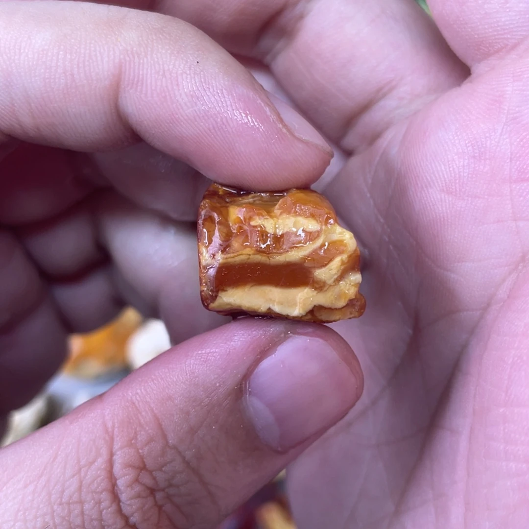 定制琥珀天然琥珀13圆珠
