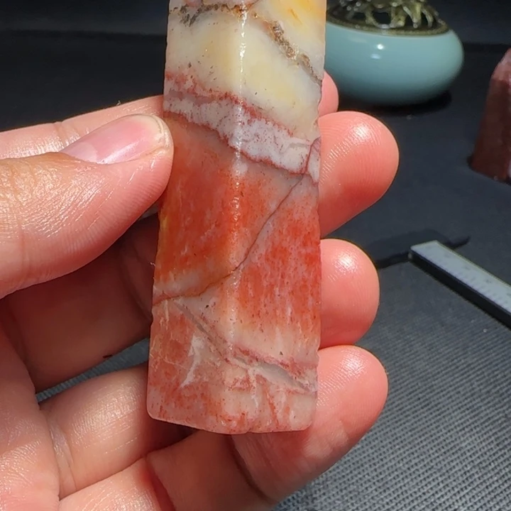 寿山石福集福寿山石印章