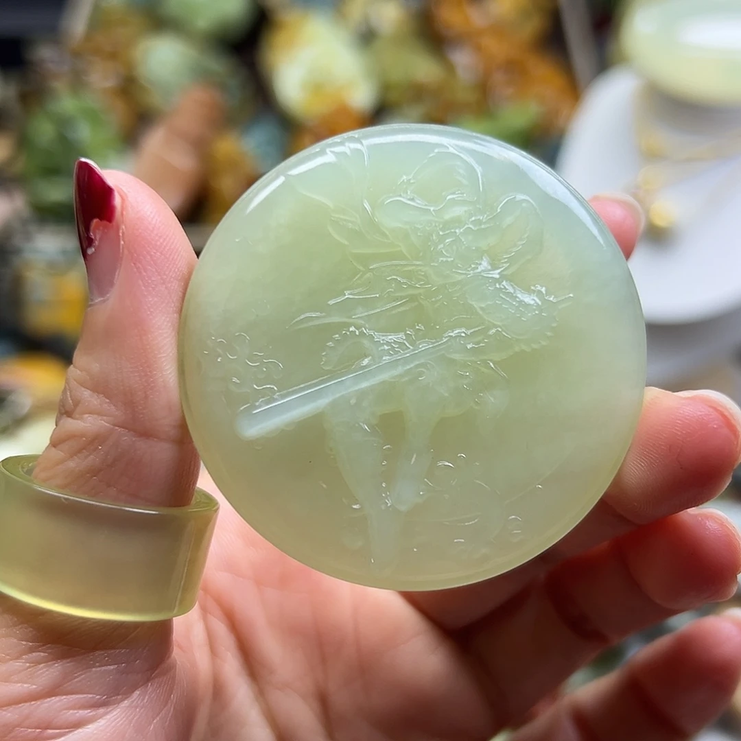 岫玉合金颈饰岫玉大圣归来