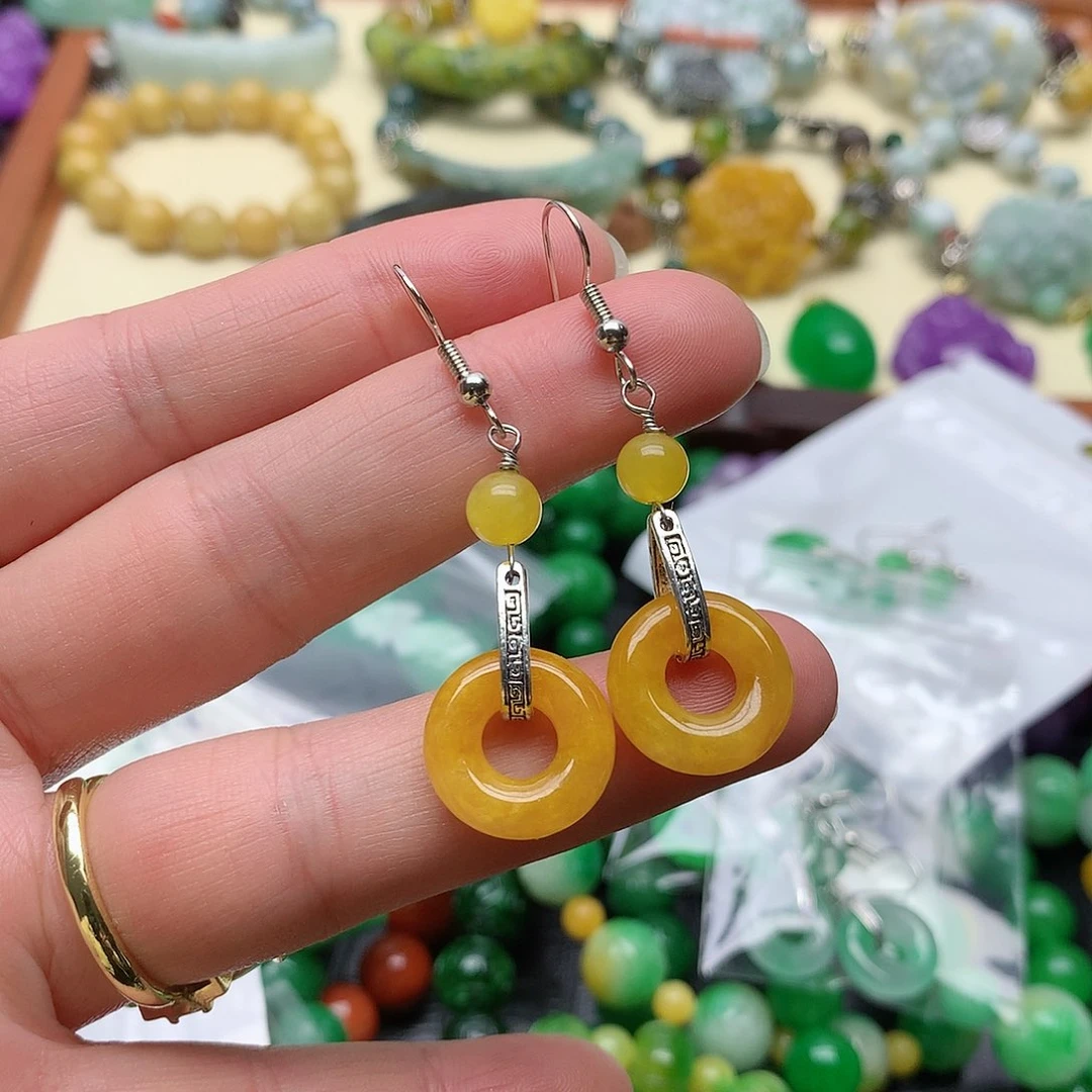 非金属无言*思高货耳坠