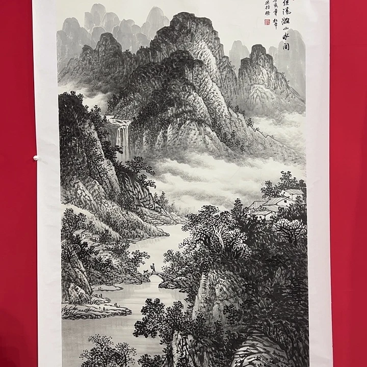 平***仁国画杜平老师作品