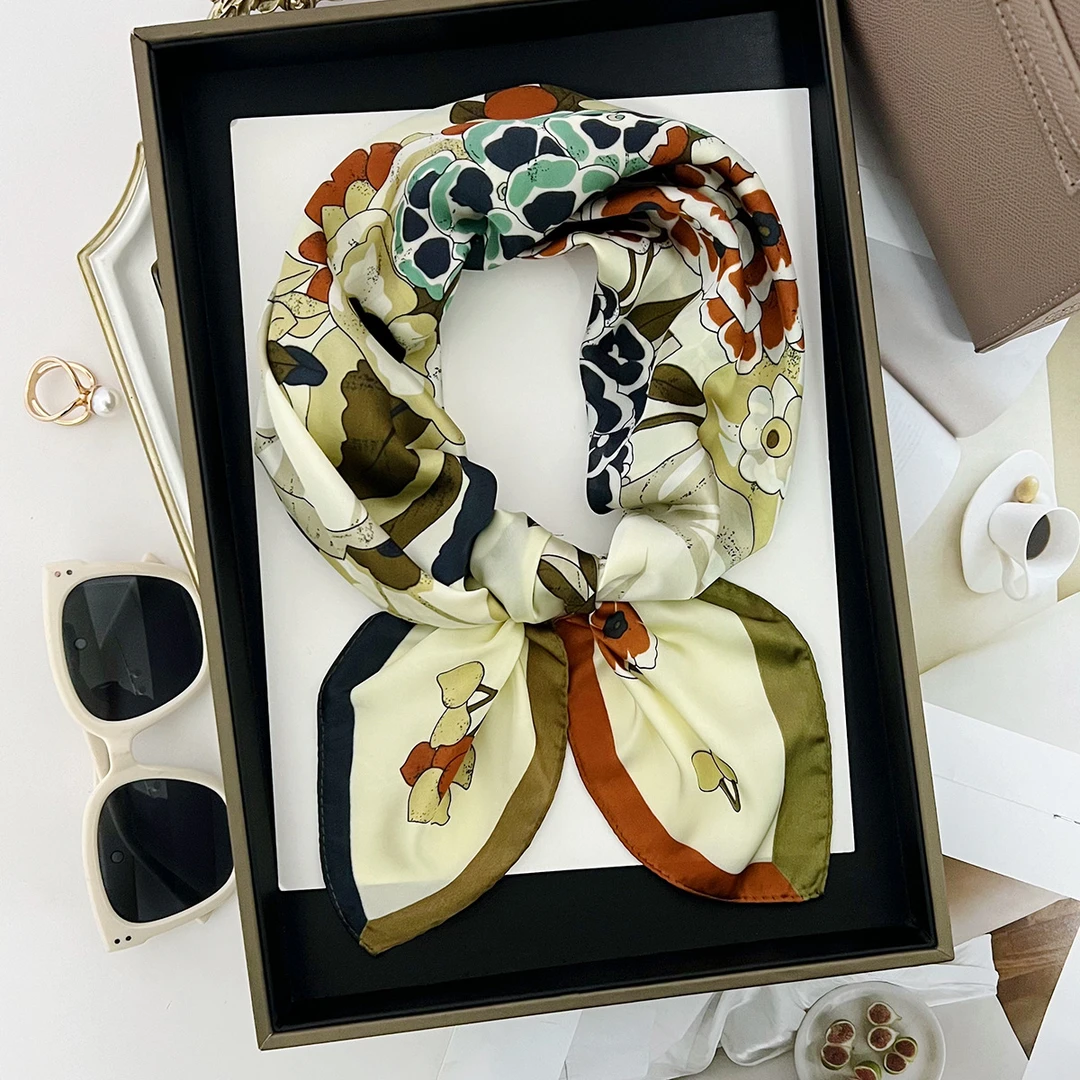 英国CospKosp温柔方巾防晒沙滩巾通勤搭配装饰领巾百搭女士丝巾