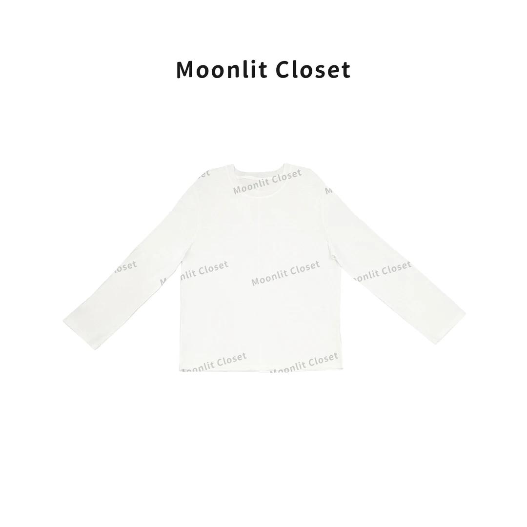 Moonlit Closet 【棉的休止符】  长袖内搭纯棉T