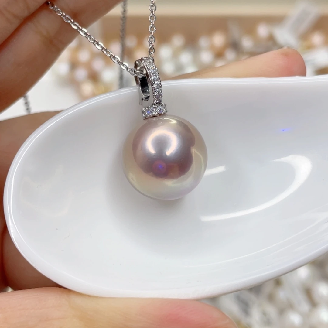 淡水珍珠未镶嵌吊坠(赠链)
