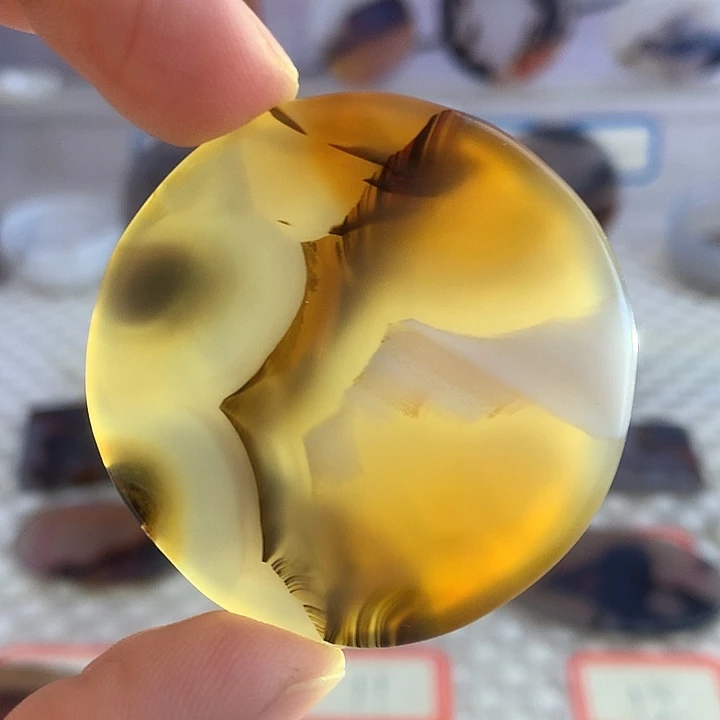 玛瑙/玉髓合金颈饰