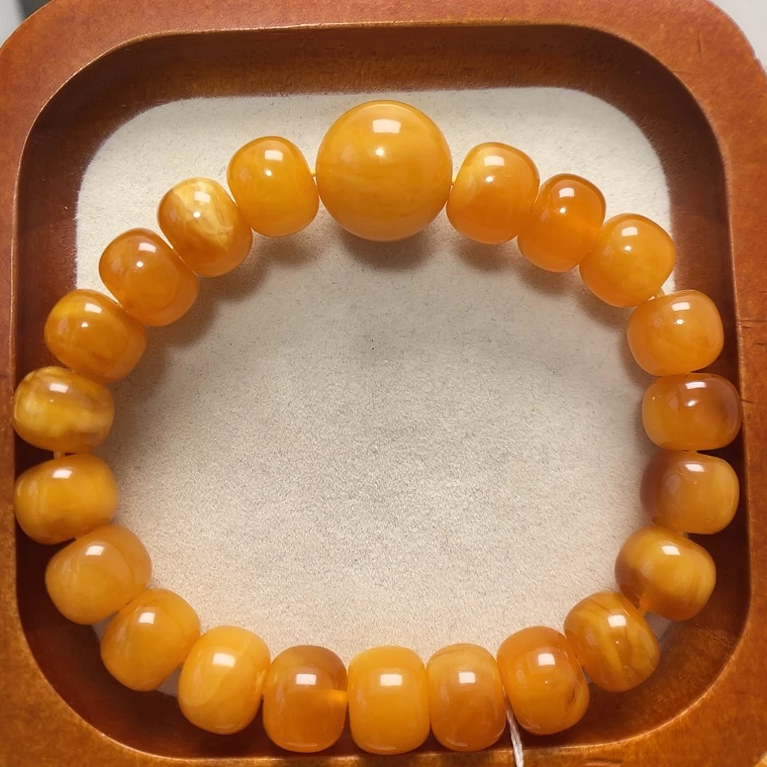 蜜蜡未镶嵌手串蜜蜡