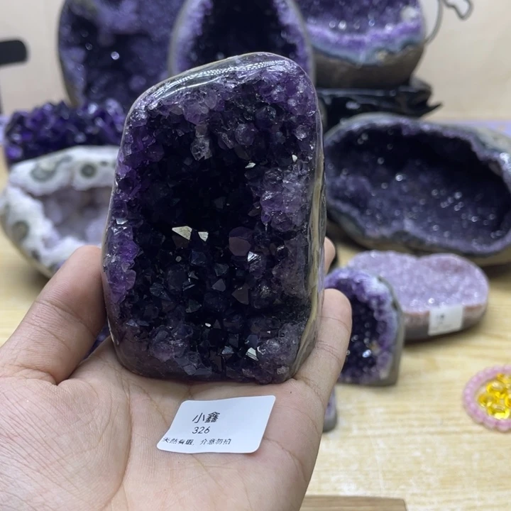 未镶嵌大型摆件（非配饰）紫晶