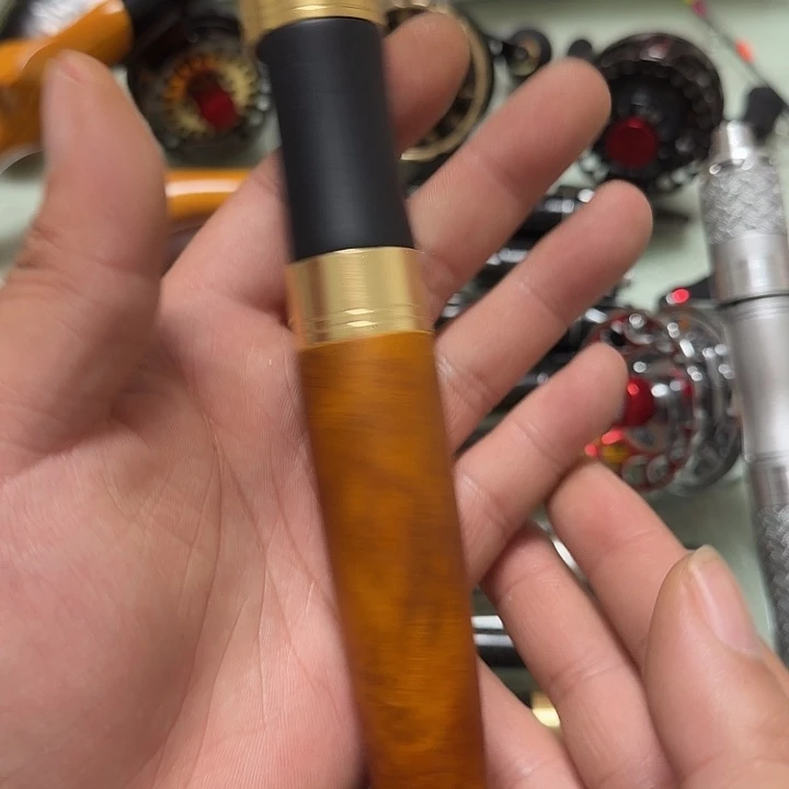 冰钓手把  瑕疵带胶