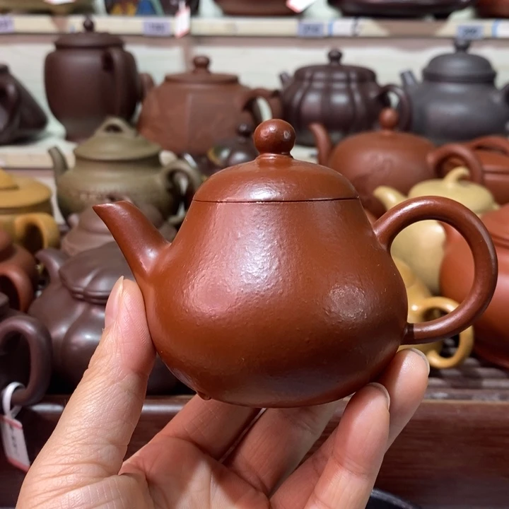 茶壶紫砂微瑕处理一把