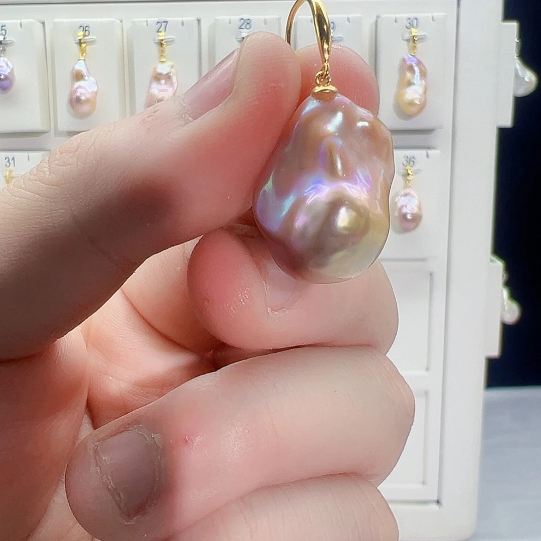 淡水珍珠吊坠(不含链)未镶嵌