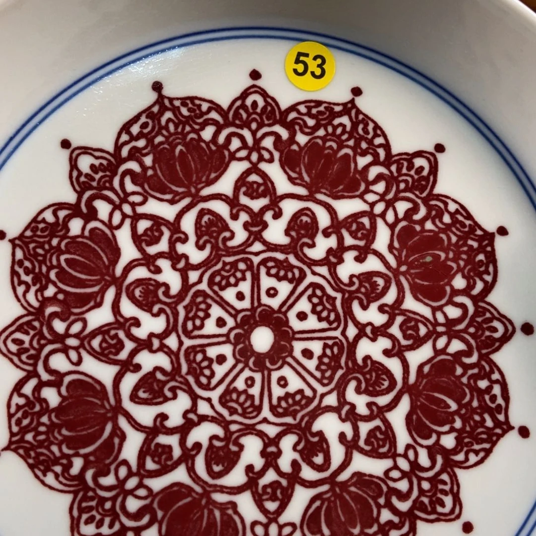 手绘现代茶具非古董